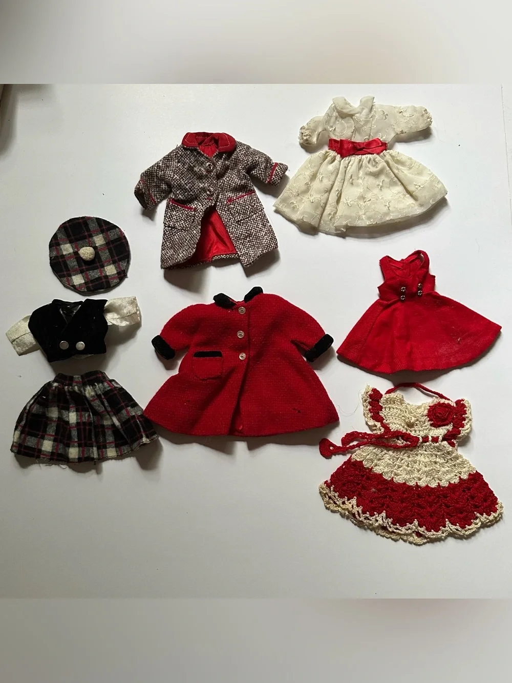 Vintage Doll Clothes Winter Bundle